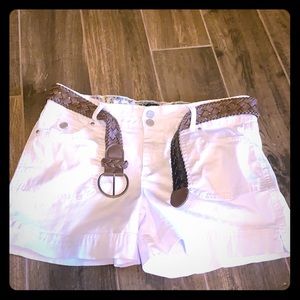 White shorts